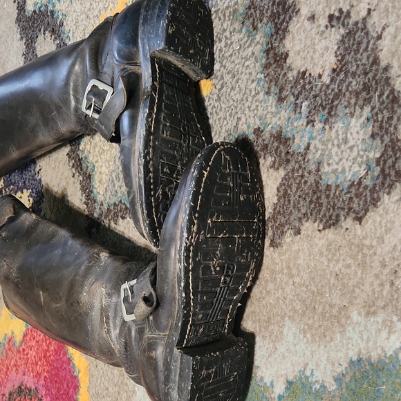 Vintage Nasty Feet Motorcycle Engineer Boots - Picture 7 of 9
